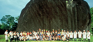 Meeting of shamans, Colombia