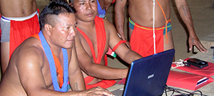 Territory mapping of indigenous communities in Suriname