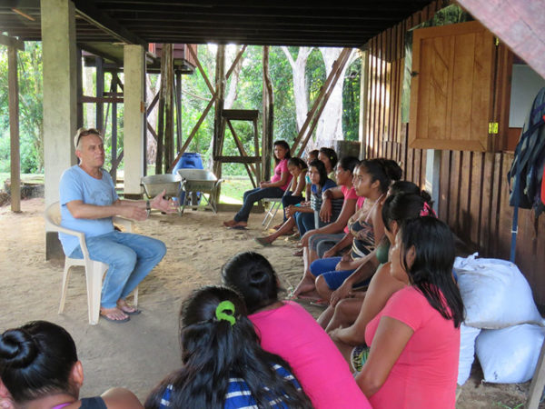 Bruce Hoffman, ACT's Land and Resources Specialists conducting training