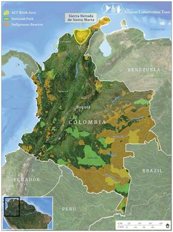 Colombian Indigenous Tribes Map Oral Histories: Helping The Kogui Manage Their Territory - Amazon  Conservation Team