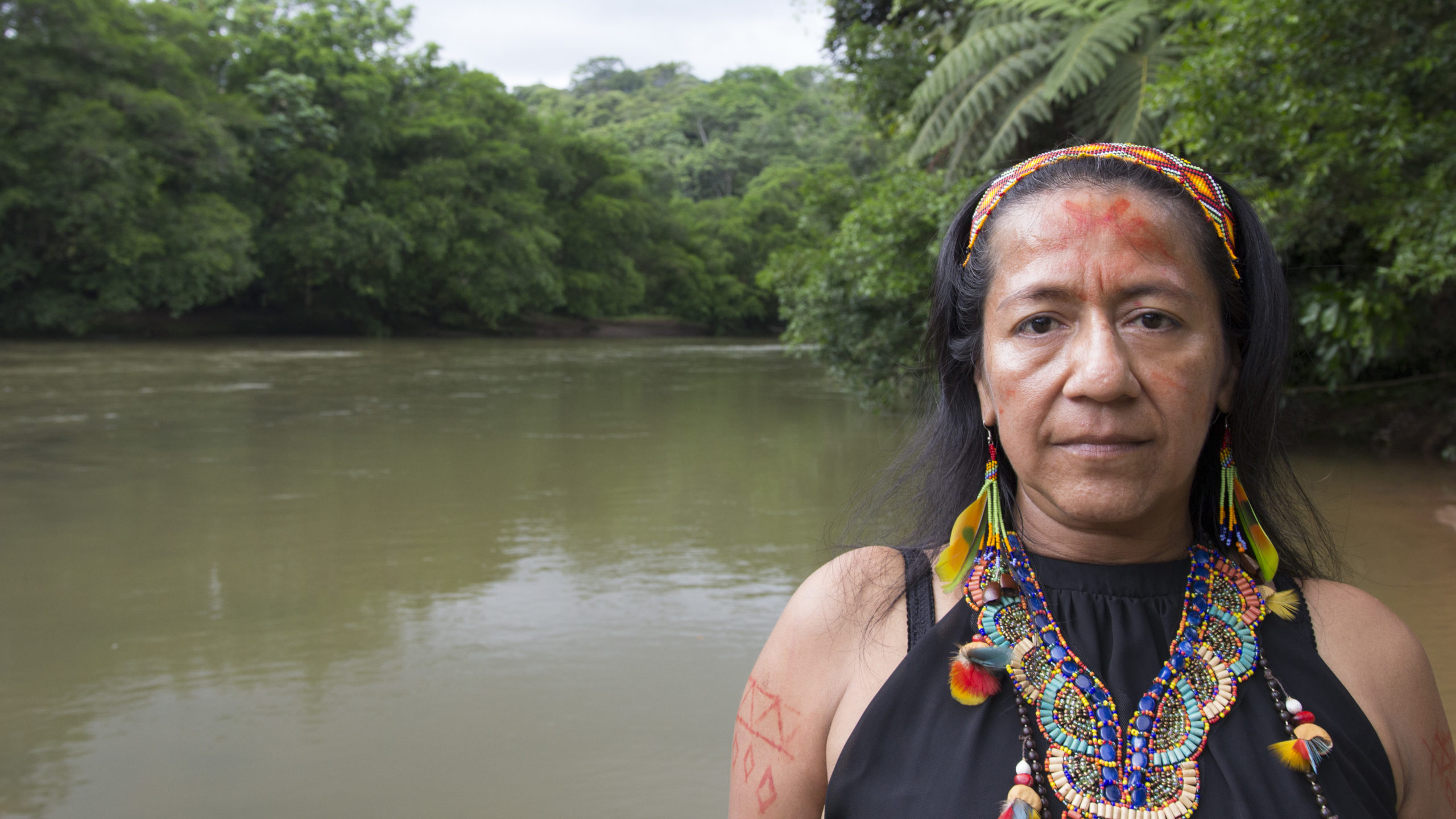 Waira Nina Jacanamijoy, leader of the educational process of the Inga community of Caquetá