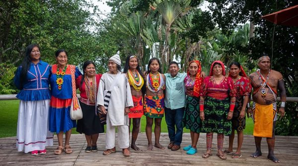 Ancestral Tides gathering with leaders from indigenous coastal communities from Mexico, Colombia, Panama, and Costa Rica