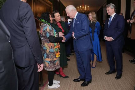 Telma Taurepang & King Charles III