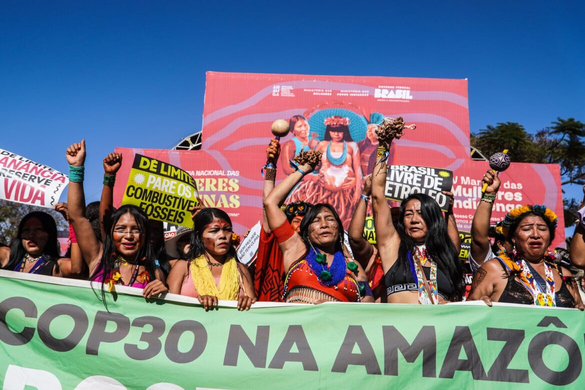 March participants called for coverage of their priorities at COP30.