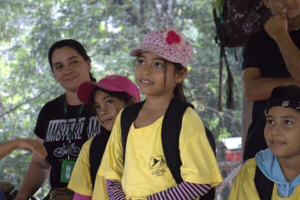 Kids engaging in conservation projects with ACT