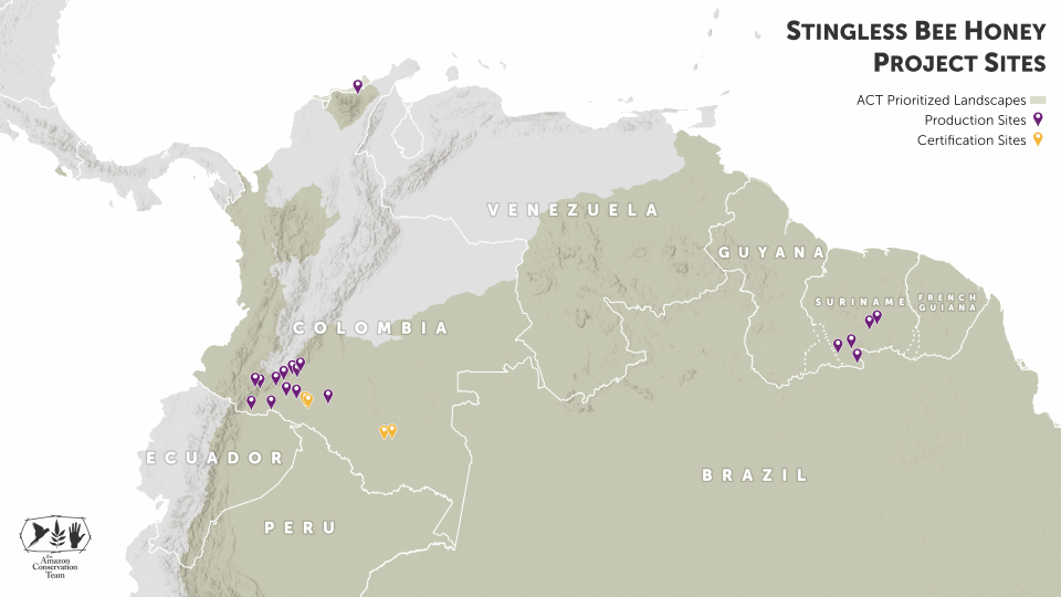 Stingless Bee Program Map
