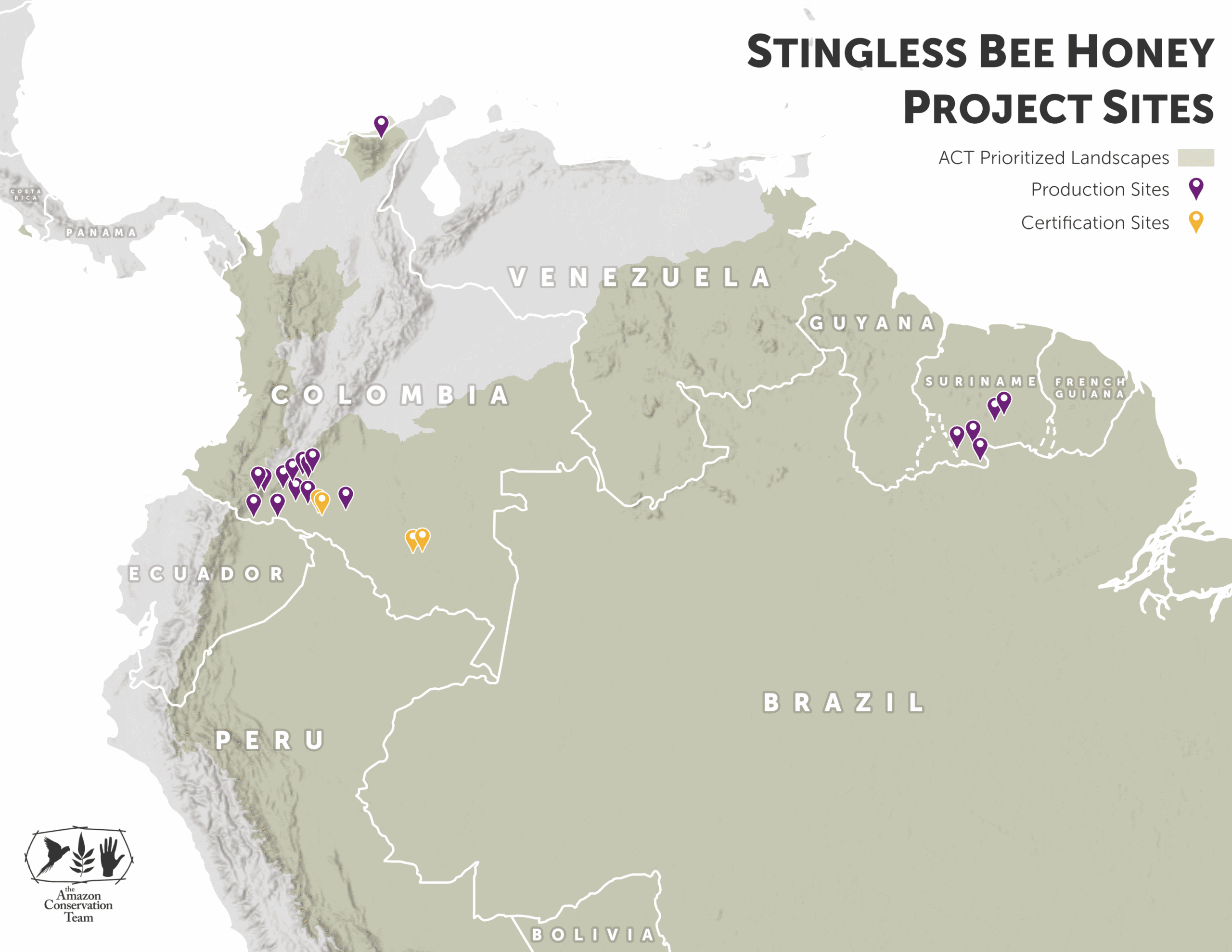 Stingless Bee Program Map