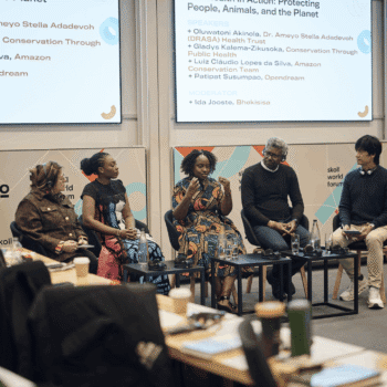 At Skoll World Forum 2026 debating about One Health