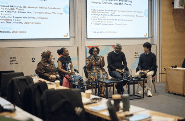 At Skoll World Forum 2026 debating about One Health