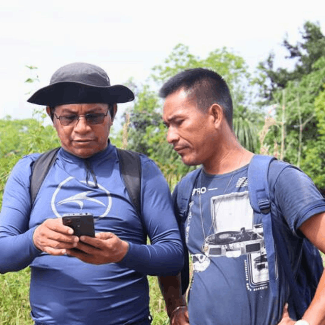 Community based monitoring of land