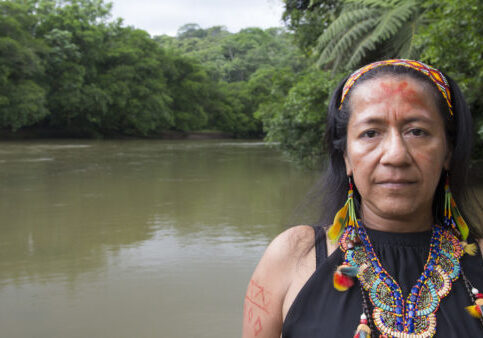 Waira Nina Jacanamijoy, leader of the educational process of the Inga community of Caquetá